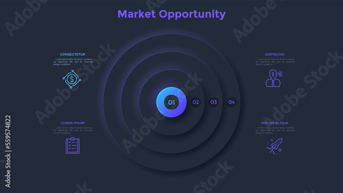 Modern Infographic Vector Template