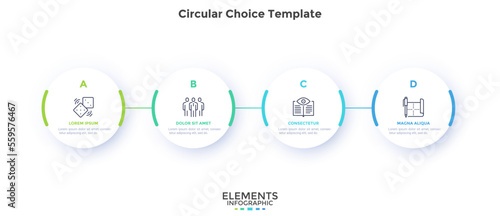 Modern Infographic Vector Template