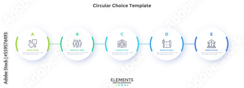 Modern Infographic Vector Template
