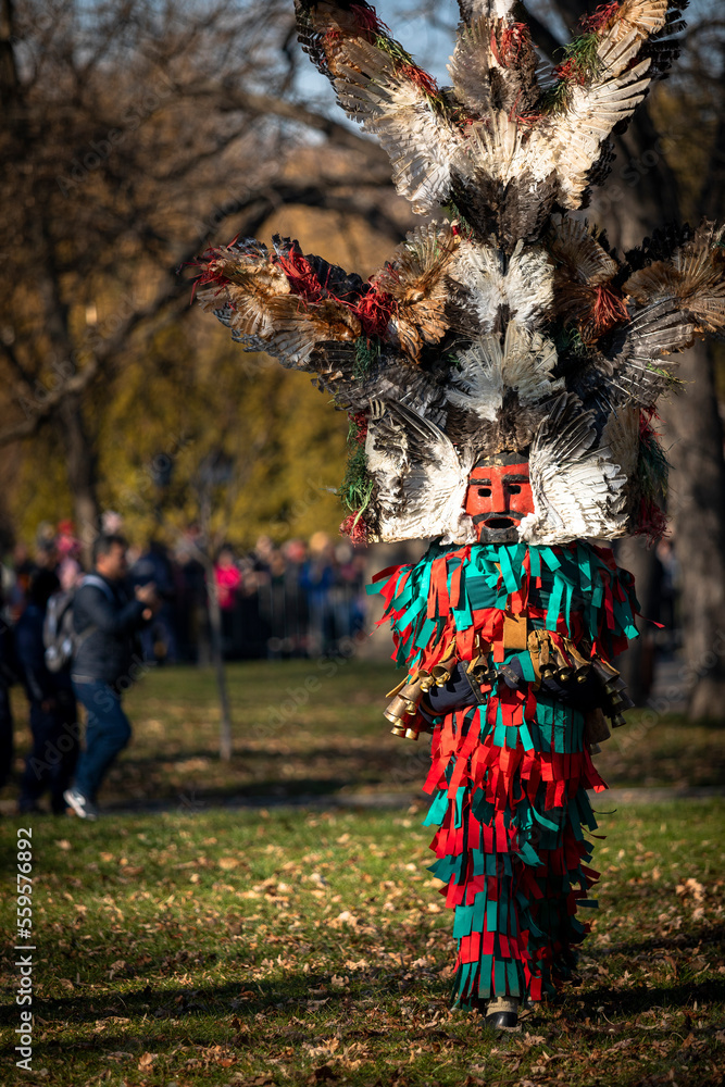 Masquerade festival in Sofia, Bulgaria Masquerade festival in Sofia, Bulgaria