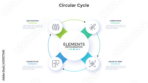Modern Infographic Vector Template