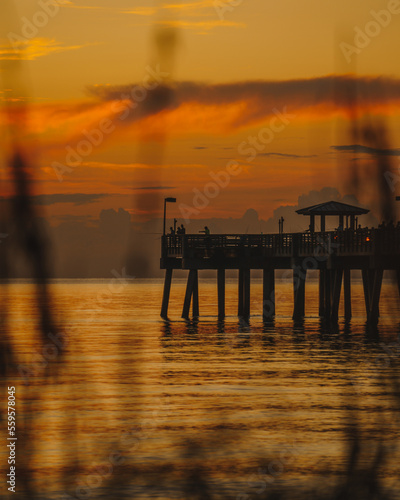Wallpaper Mural Sunrise at the pier Torontodigital.ca