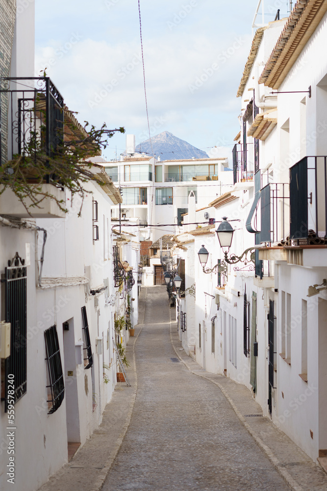 Obraz premium street in the old town