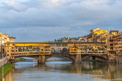 Ponte vecchio in Florence, Italy.