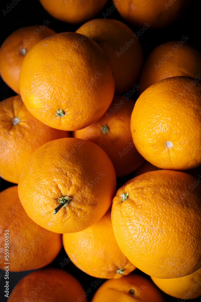 Organic oranges from the Spanish Mediterranean area. Fresh, organic and fragrant oranges Organic oranges from the Spanish Mediterranean area. Fresh, organic and fragrant oranges