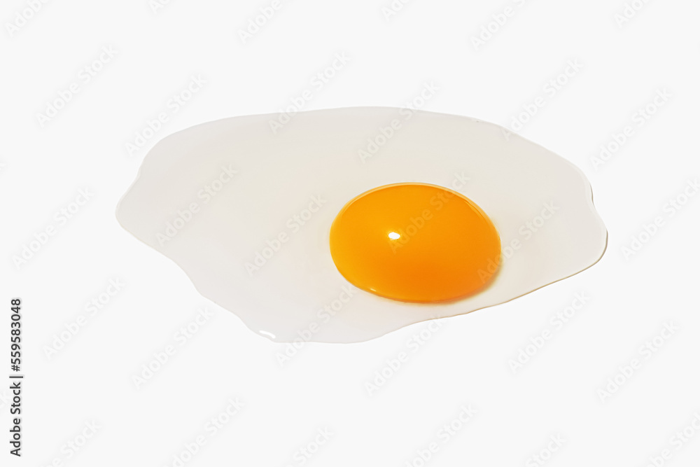 Raw egg isolated on white background Raw egg isolated on white background