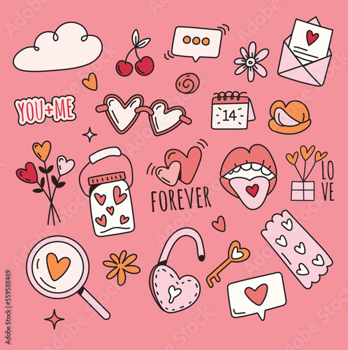 valentines day doodle