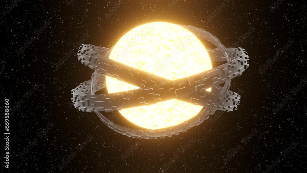 dyson sphere sun energy. alien civilization sustainable hydrogen ...