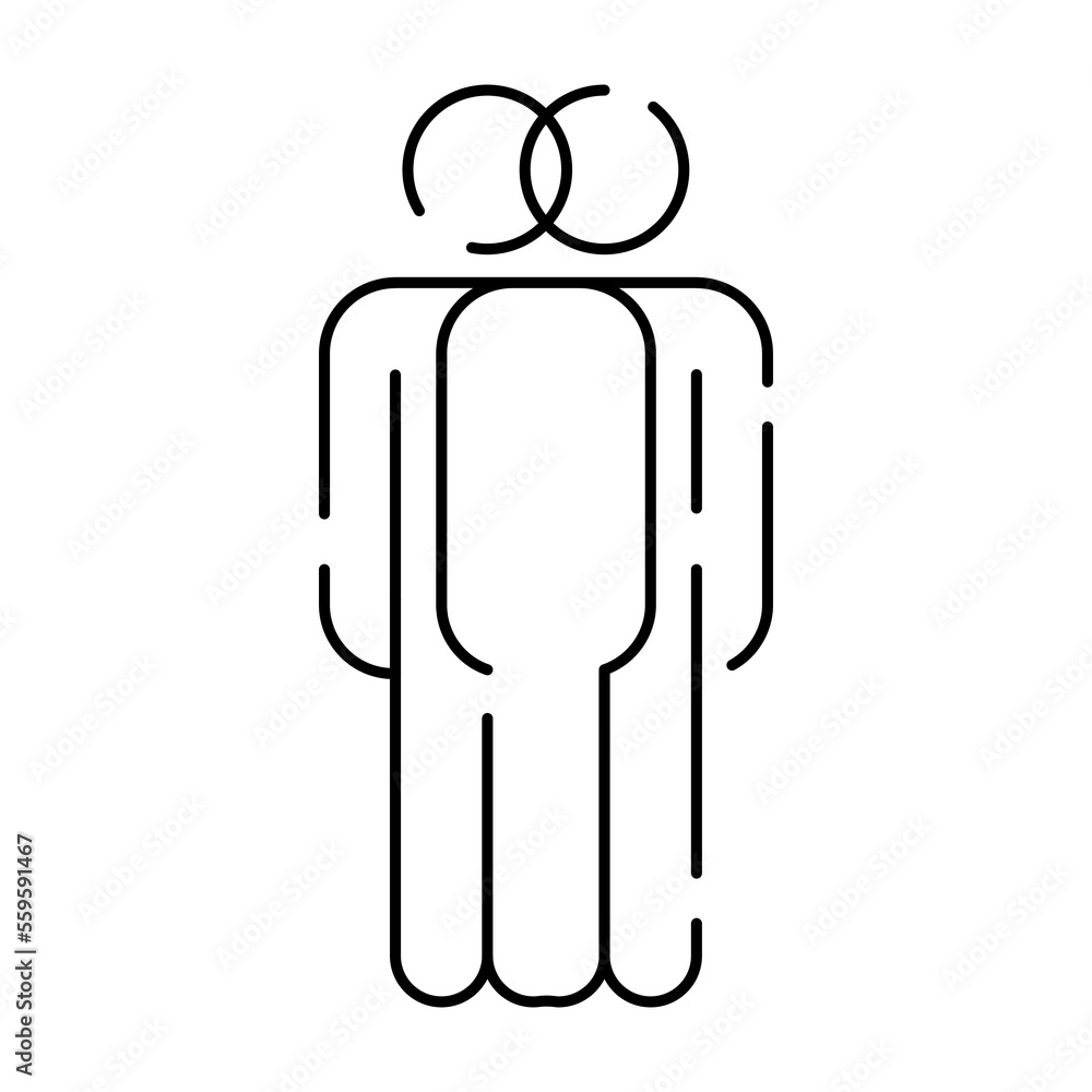 No racism outline vector icon. Thin line black no racism icon, flat vector simple Social issue from editable people concept isolated stroke on white background No racism outline vector icon. Thin line black no racism icon, flat vector simple Social issue from editable people concept isolated stroke on white background