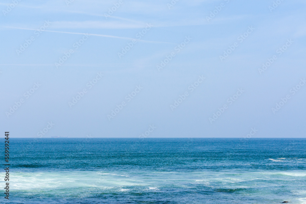 Sea and blue sky, Portugal