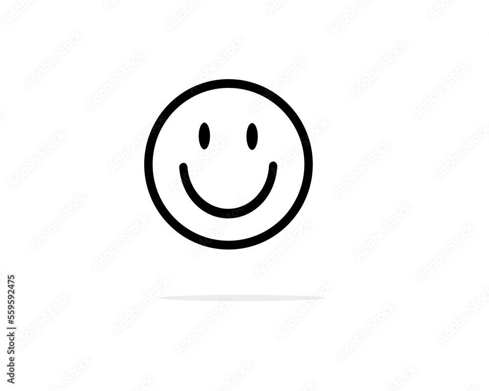 Fototapeta premium happy smiley face