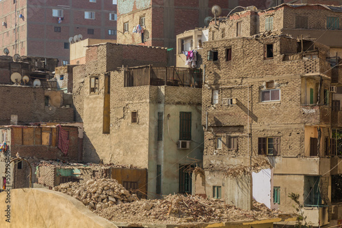 Houses in southern Cairo, Egypt