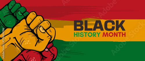 Black history month celebrate. vector illustration design graphic Black history month
