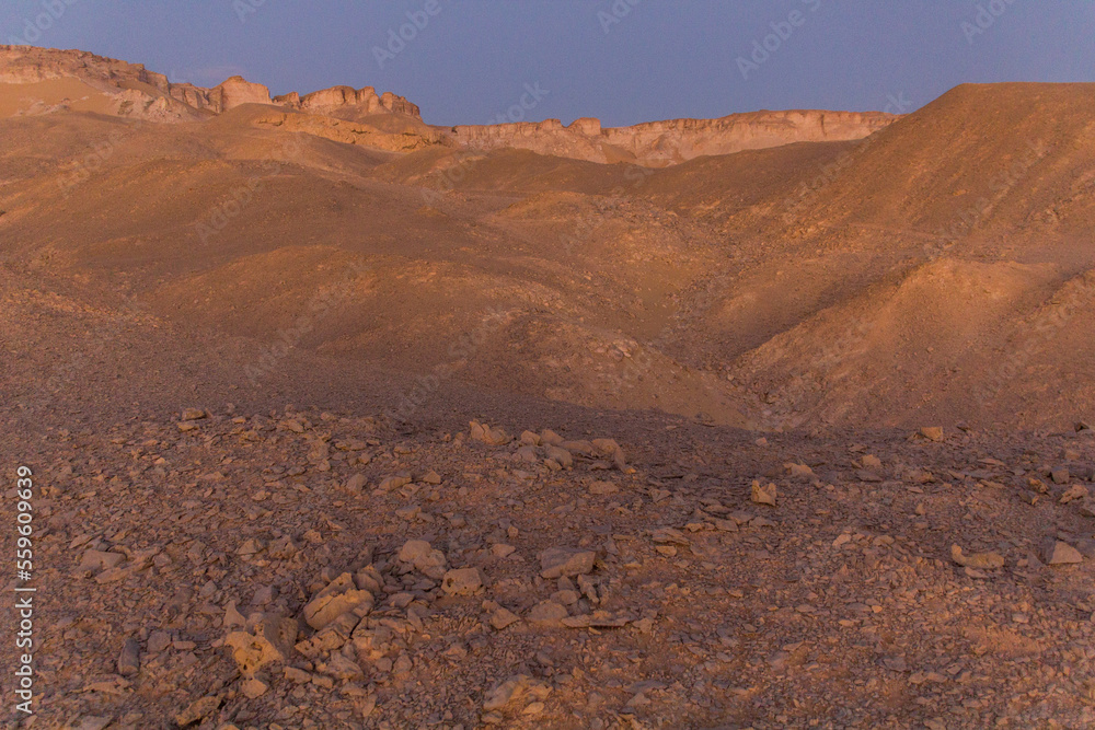Desert near Dakhla oasis, Egypt