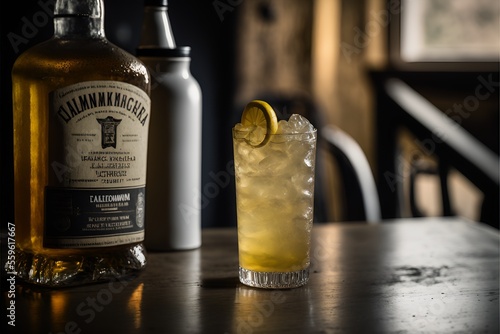 Wallpaper Mural Lynchburg Lemonade, Lynchburg, Cocktail, Drink, Generative AI Torontodigital.ca