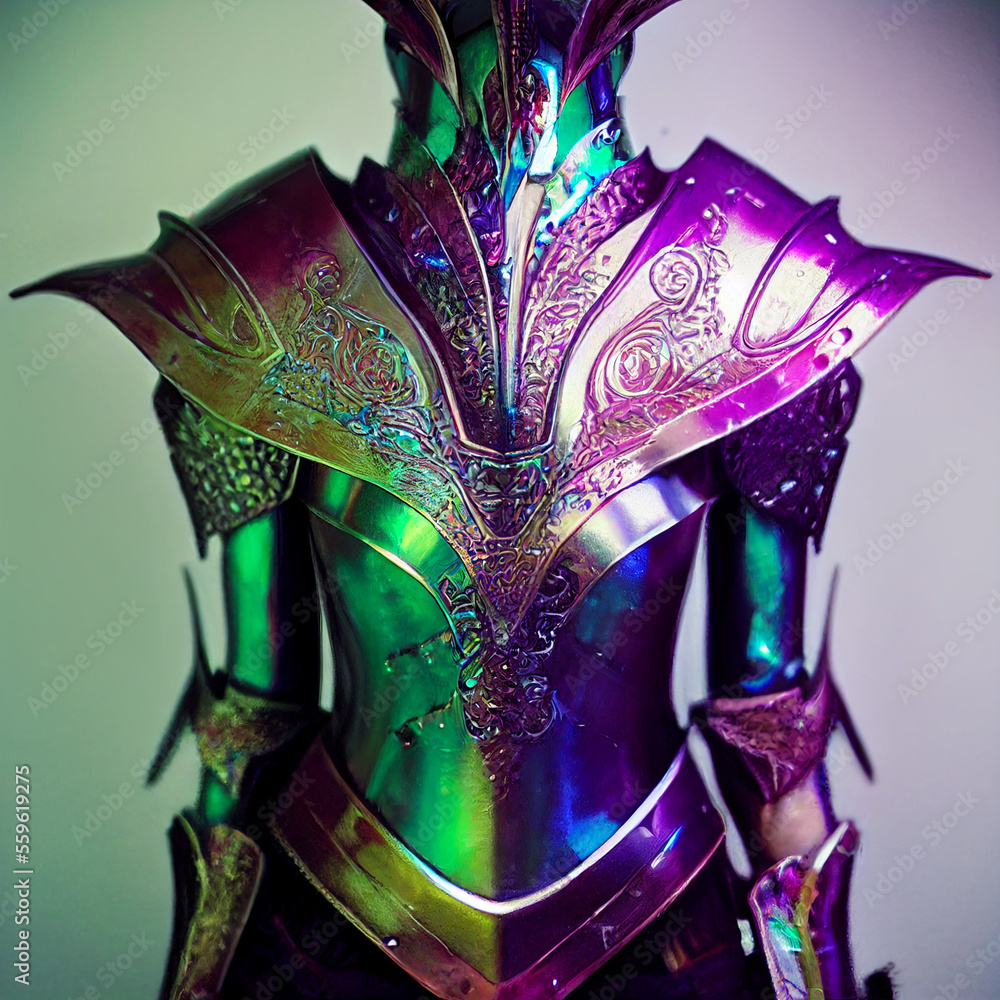 Elven Armor, AI Stock Illustration Adobe Stock