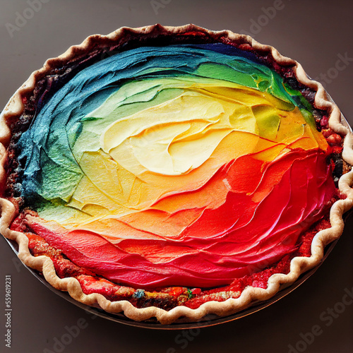 Rainbow Pie  AI