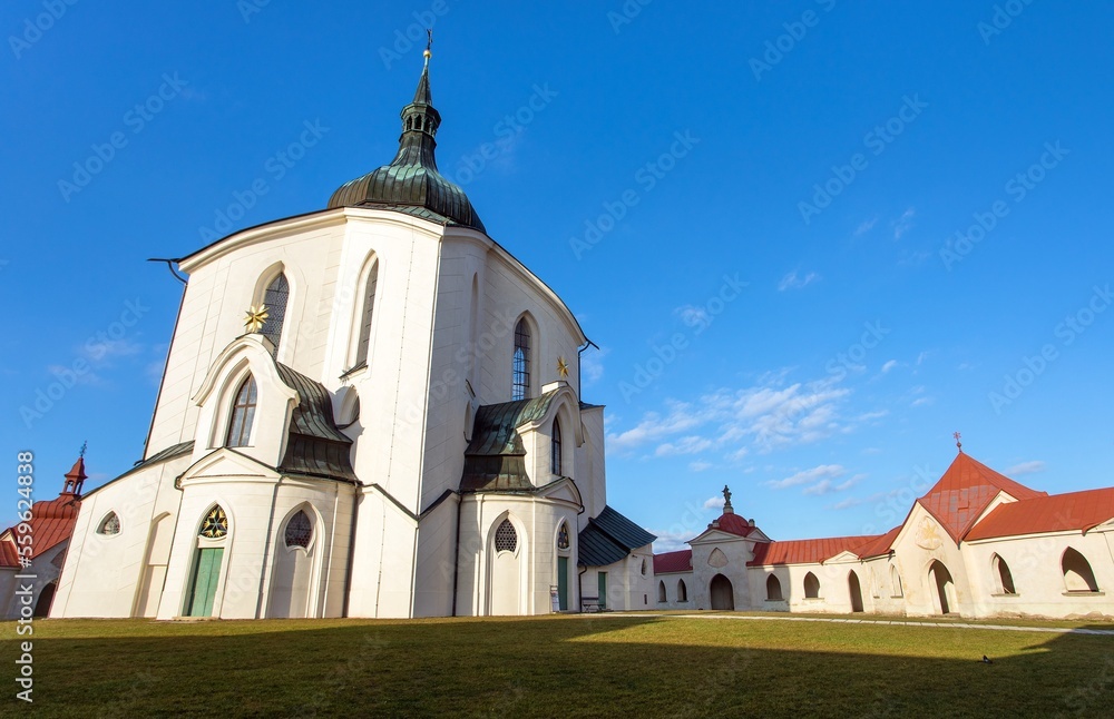pilgrimage church Saint John of Nepomuk zelena hora