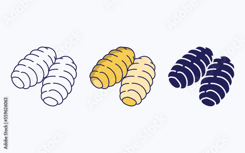 Gnocchi dumpling icon