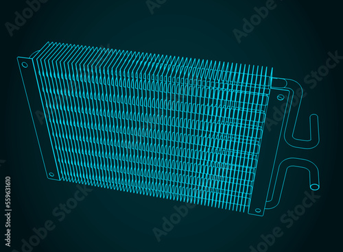 Heat exchanger illustrations
