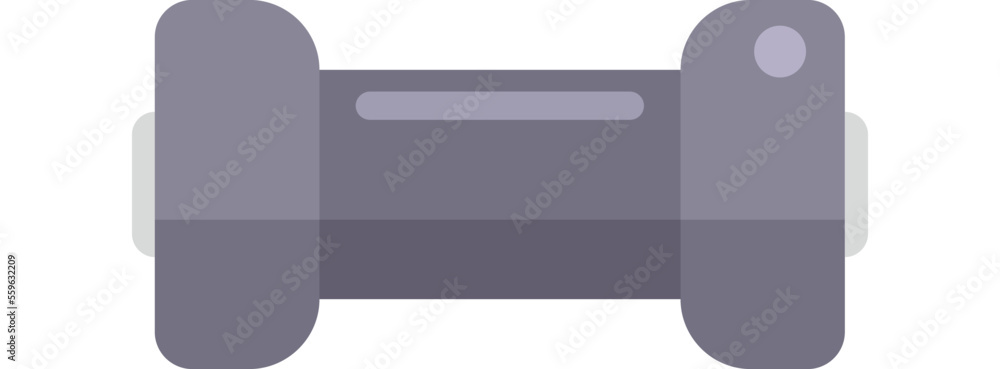 Computer resistor icon flat vector. Electrical circuit. Central energy isolated Computer resistor icon flat vector. Electrical circuit. Central energy isolated