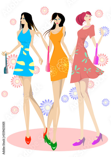 Wallpaper Mural 女性、ファッション、ショッピング Torontodigital.ca