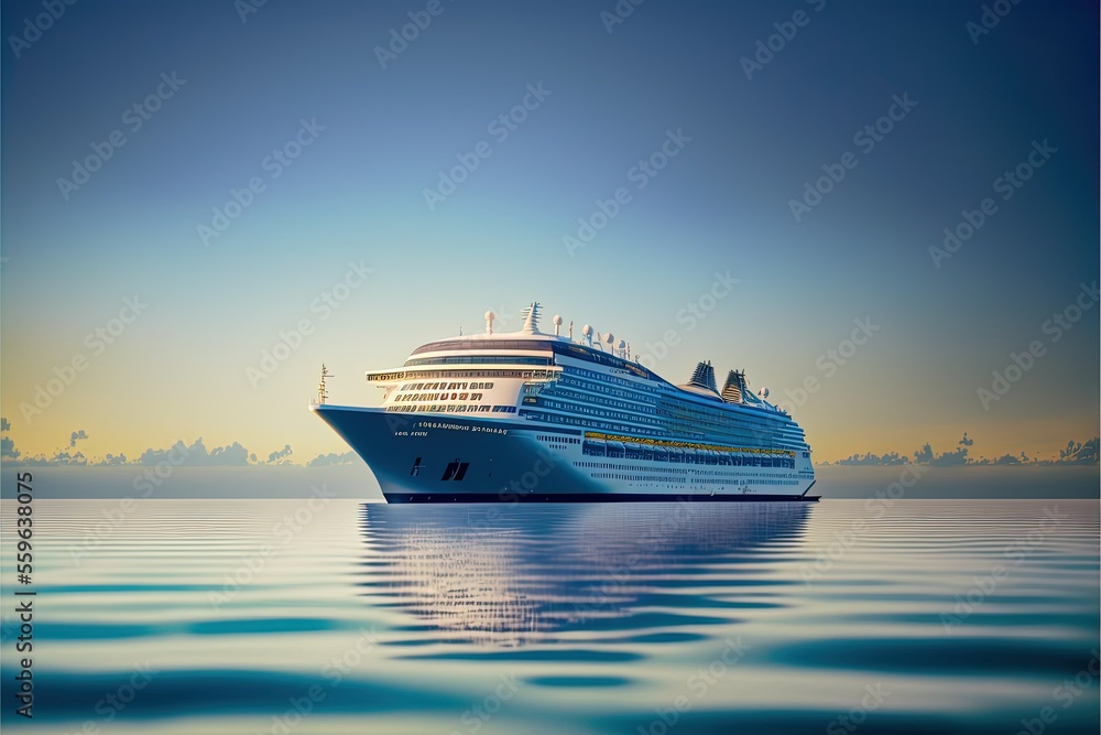 Luxury cruise 2 - obrazy, fototapety, plakaty 