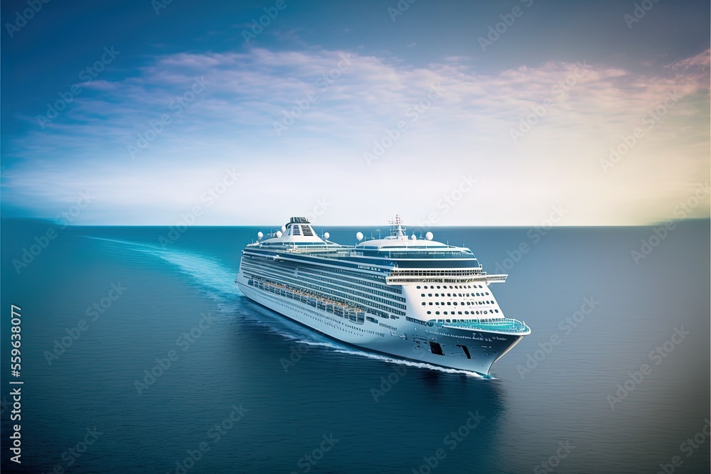 Luxury cruise 1 - obrazy, fototapety, plakaty 