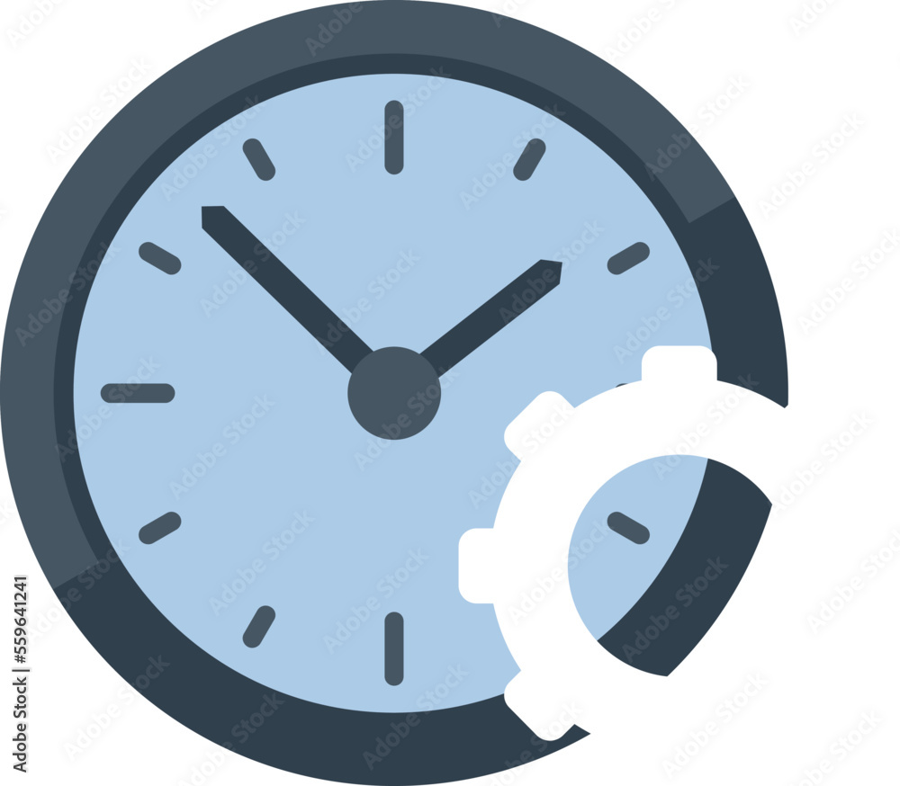 Office hour icon flat vector. Flexible work. Home businessman isolated Office hour icon flat vector. Flexible work. Home businessman isolated