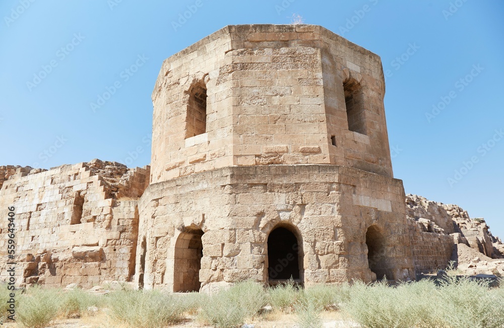 Harran Castle, built by the Umayyads over an older temple to the deity Sin