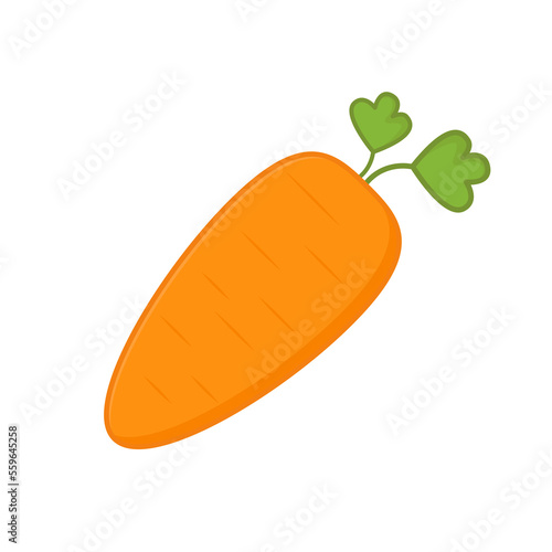 illustration vector graphic vegetable carrot