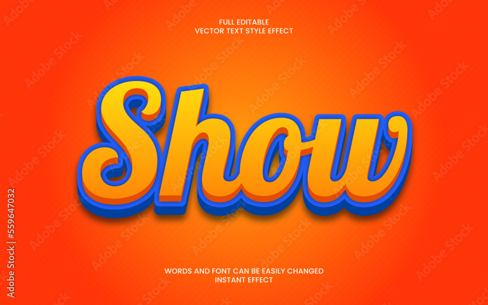 Show Text Effect Show Text Effect