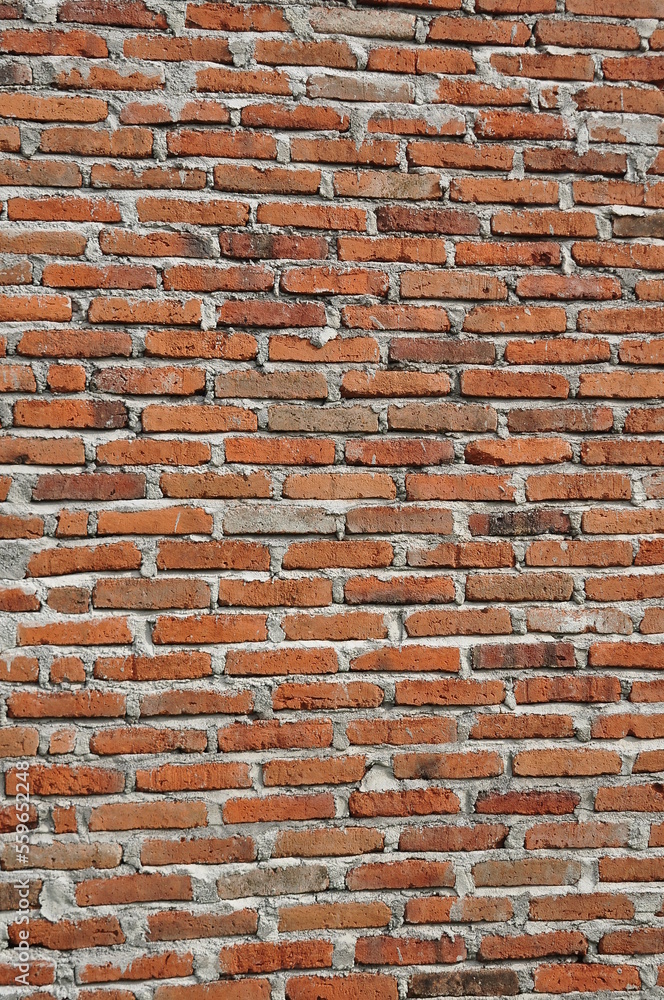 Obraz premium red brick wall