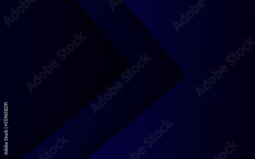 Abstract papercut navy blue color background