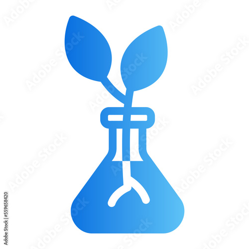 plant gradient icon
