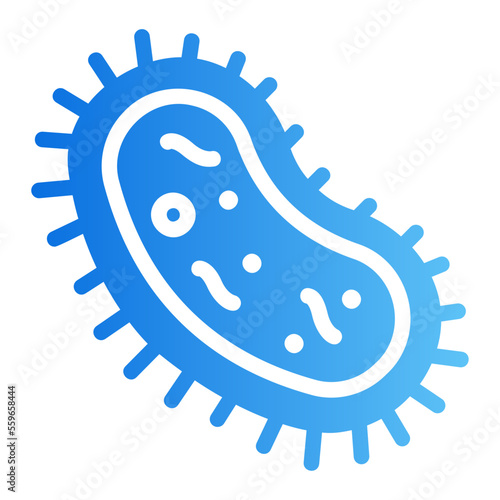 bacteria gradient icon © Sentya