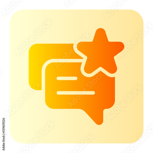 favourite gradient icon