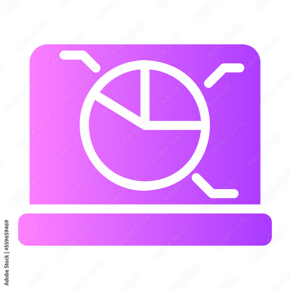 survey gradient icon survey gradient icon