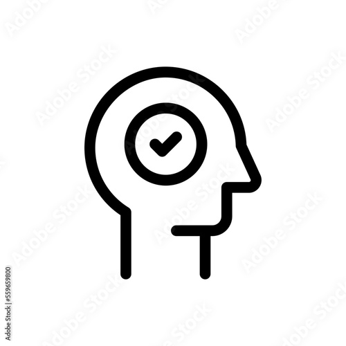 accepted line icon
