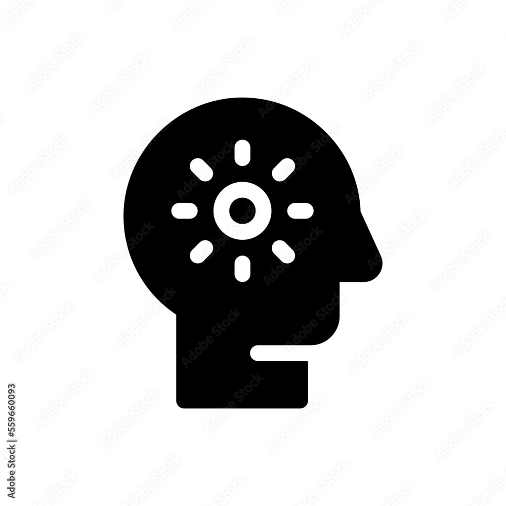 imagination glyph icon imagination glyph icon
