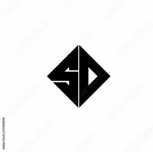 Free Download sd ds s d initials letter monogram logo isolated on white background - GFXLoad
