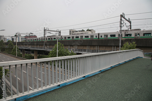 train on the railway