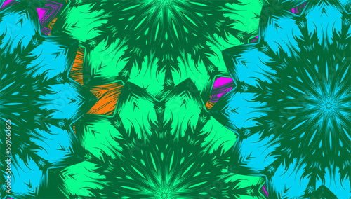 Flowers. Seamless floral background. Tracery handmade nature ethnic fabric backdrop pattern. Textile design texture. Decorative color art. Vector