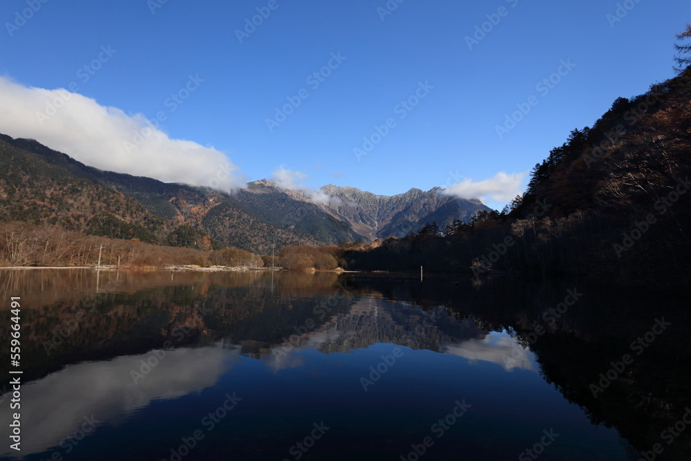 長野、信州の上高地 長野、信州の上高地