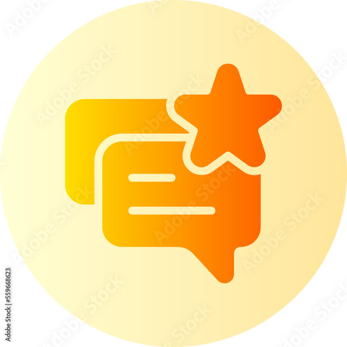 favourite gradient icon