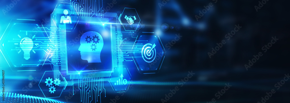 Business, Technology, Internet and network concept. Skill Knowledge Ability. 3d illustration Business, Technology, Internet and network concept. Skill Knowledge Ability. 3d illustration