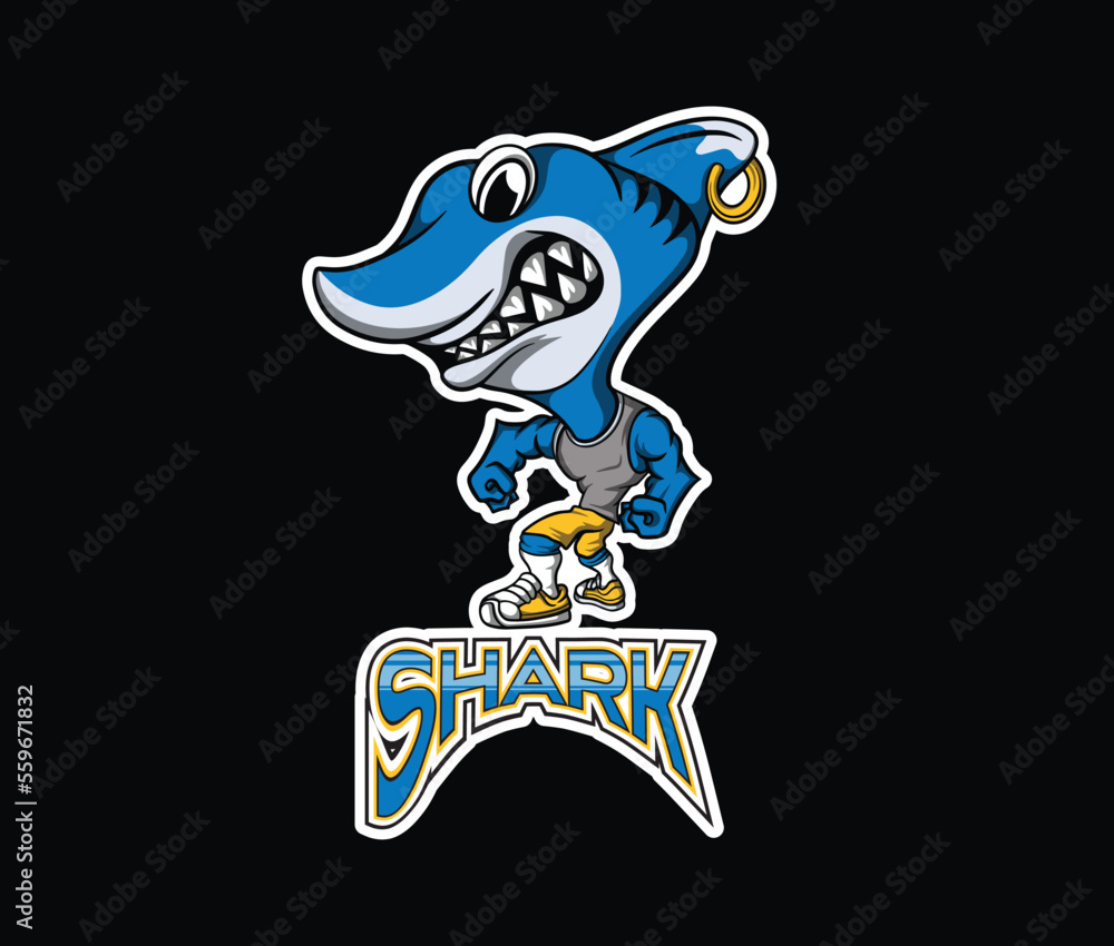 Mascot cartoon animal expresion vector design Mascot cartoon animal expresion vector design