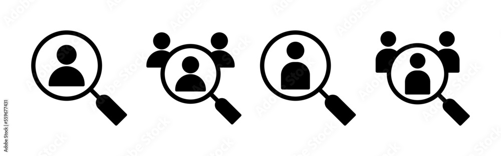 Hiring icon vector for web and mobile app. Search job vacancy sign and symbol. Human resources concept. Recruitment Hiring icon vector for web and mobile app. Search job vacancy sign and symbol. Human resources concept. Recruitment