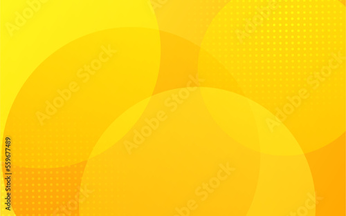 Modern yellow circle abstract background. Modern lemon orange color