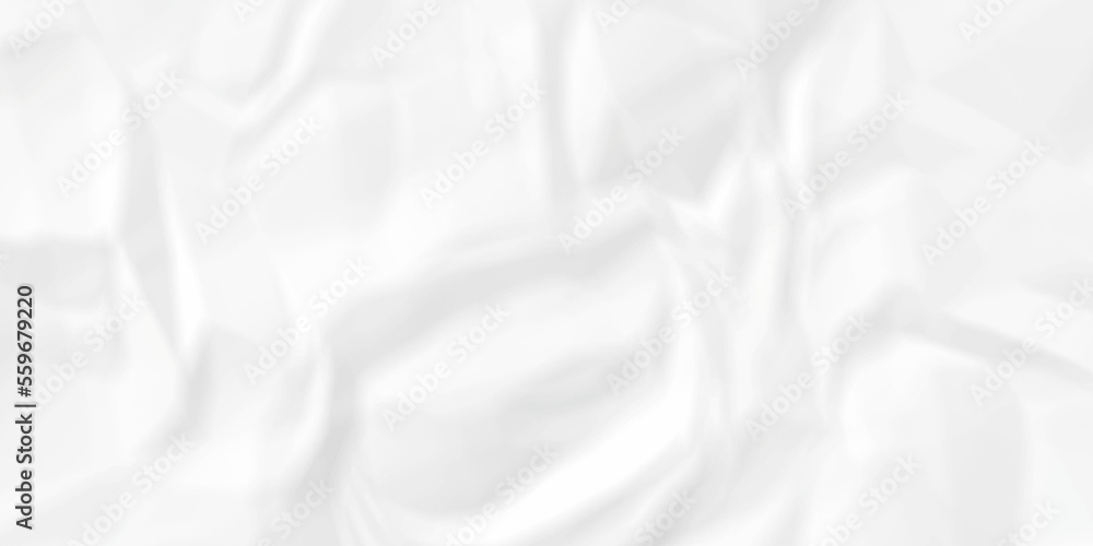 Obraz premium White paper crumpled texture. white fabric textured crumpled white paper background. panorama white paper texture background, crumpled pattern texture backgrund.